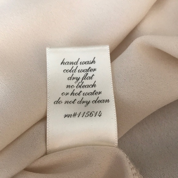 Francesca‘s off-white/cream long sleeve blouse -S - Picture 9 of 9